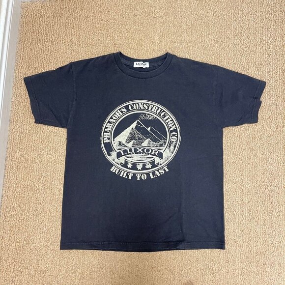 Vintage Luxor Las Vegas Pharaoh’s Construction Co. Souvenir Tee – S - Picture 6 of 8